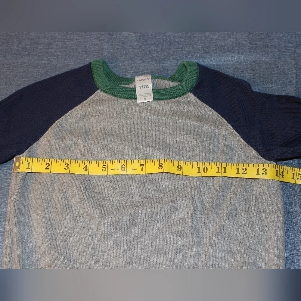 CARTER'S Two Tone Knit Boy's Sweater